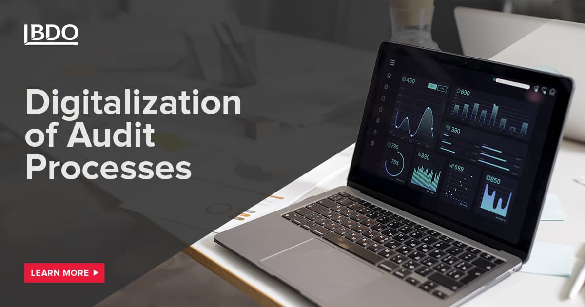 Maximizing Efficiency: The Role of Digitalization in Auditing - BDO