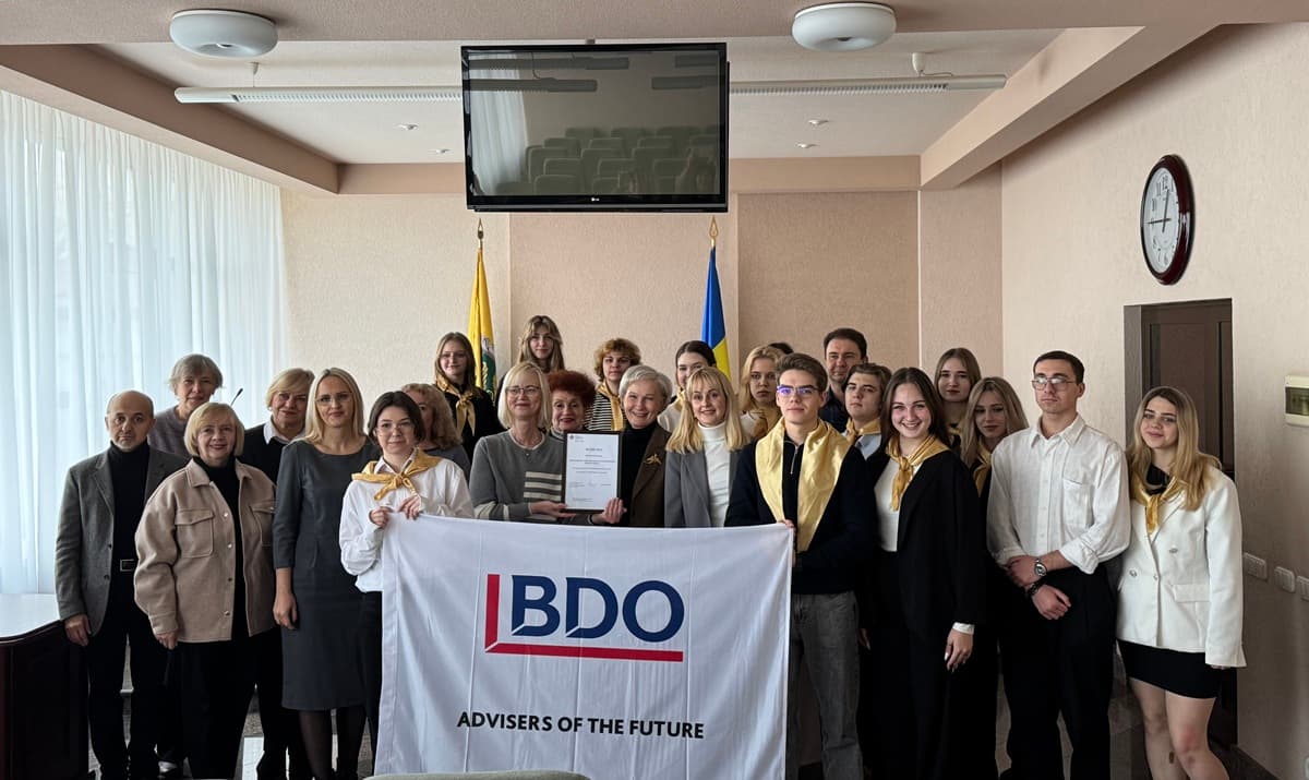 The 6th international CIMA Business Game, supported by BDO in Ukraine