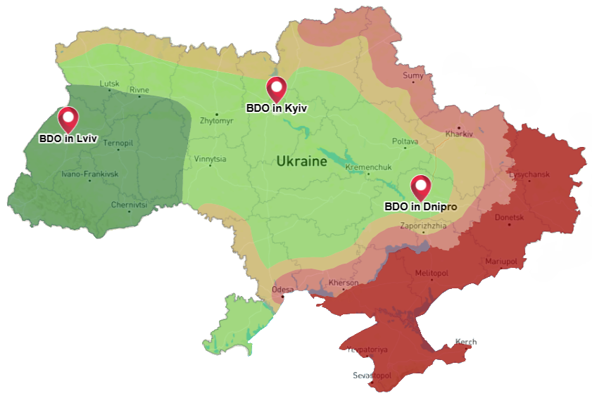 Map of Investment Risk Zones
