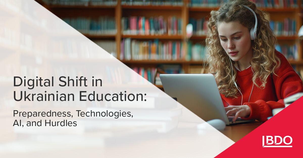 Digital Shift in Ukrainian Education: Preparedness, AI, and Smart ...
