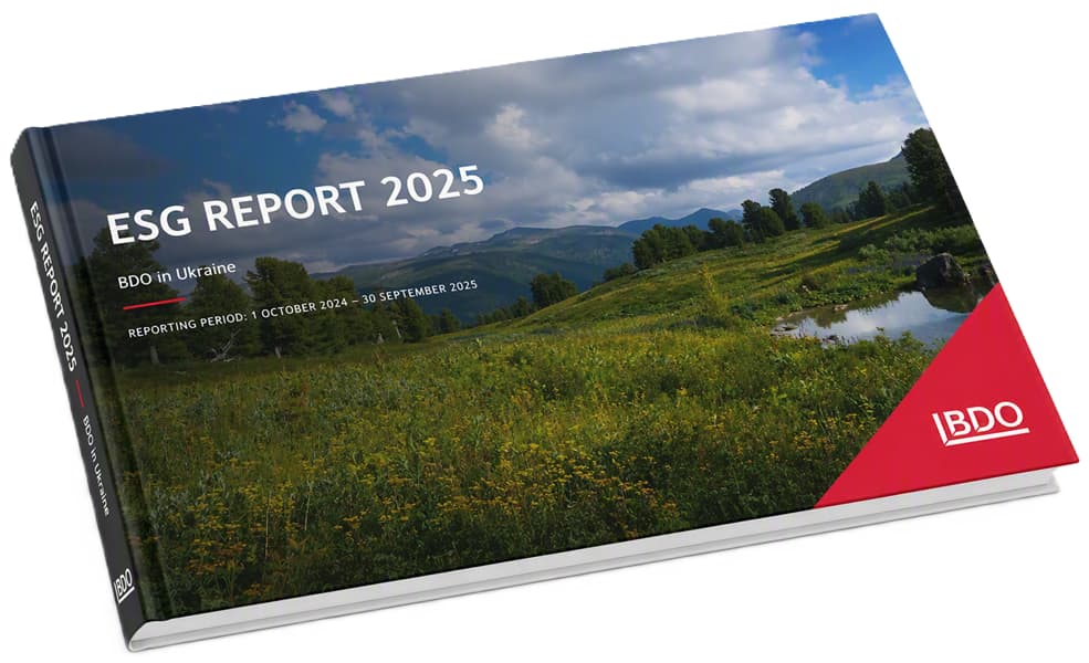 BDO in Ukraine ESG Report 2025