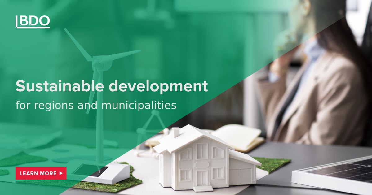 Image showcasing Sustainable revitalization of Ukrainian regions and communities - BDO